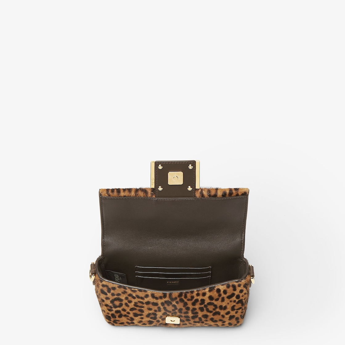 FENDI Baguette® Mini Printed cavallino calfskin bag - Image 4